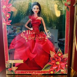 Mattel Barbie DYX41 Christmas Holiday Doll 2017 Edition
