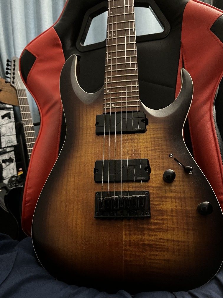 Ibanez RGA742FM Sunburst Electric 7-string guitar