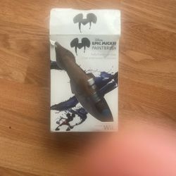 Epic Mickey Paintbrush Nunchuk Controller