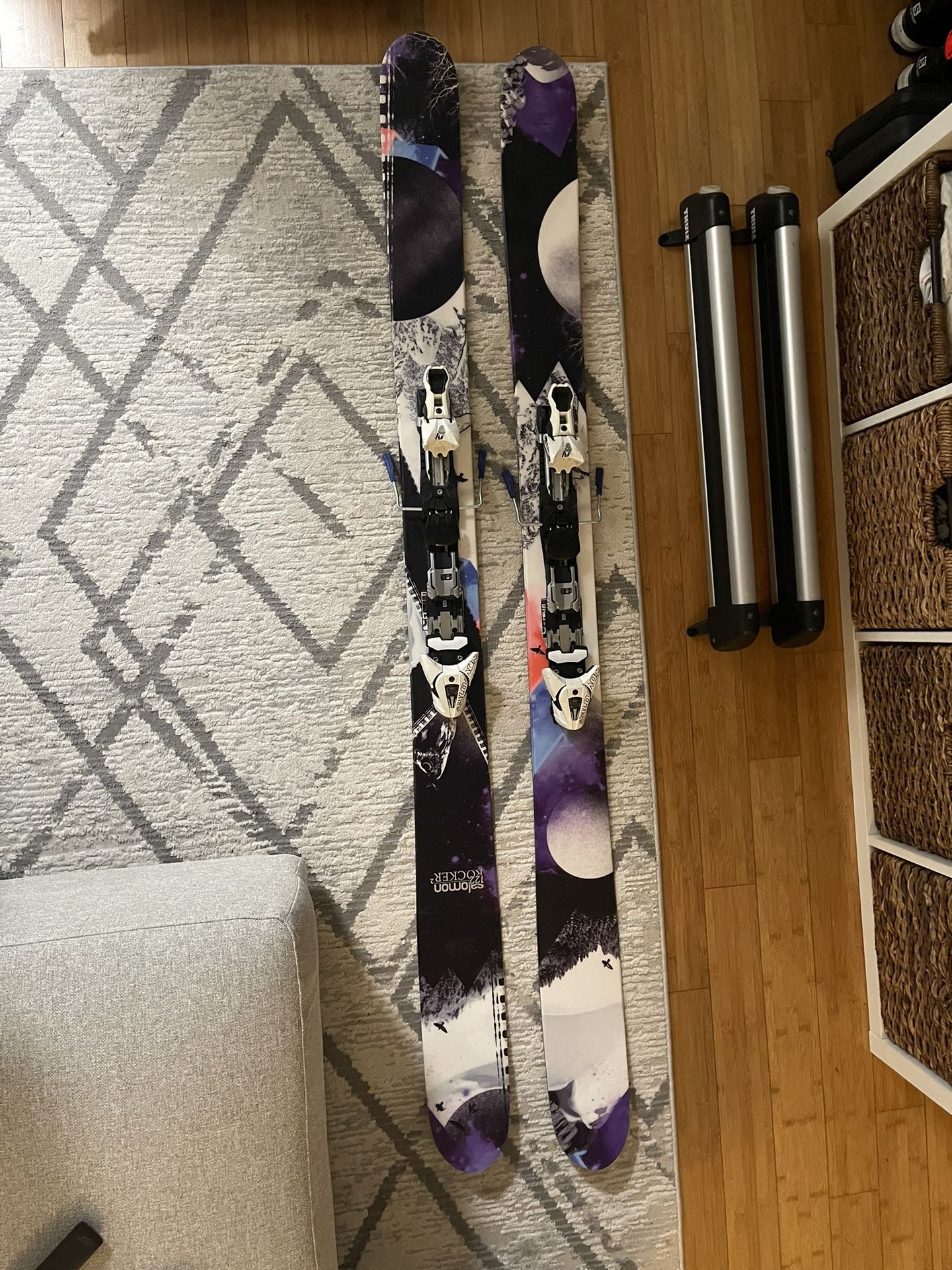 Salomon Rocker2 122 Powder Skis 185cm