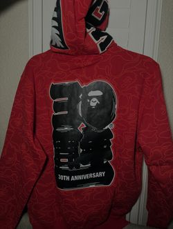 Bape 30th Anniversary Full Zip Hoodie