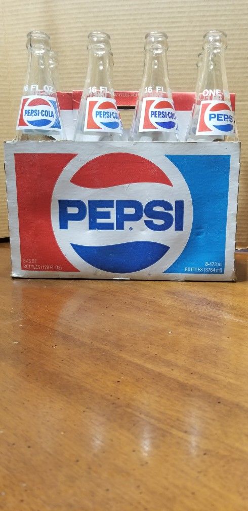 Vintage Pepsi 8 Packs 