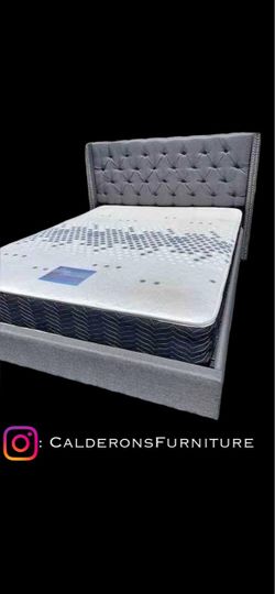 Queen Bed With Supreme Mattress Included!
