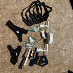 LED light stick, head straps, spot lights.