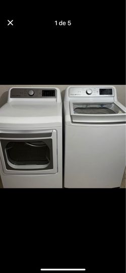 LG set Washer and Dryer