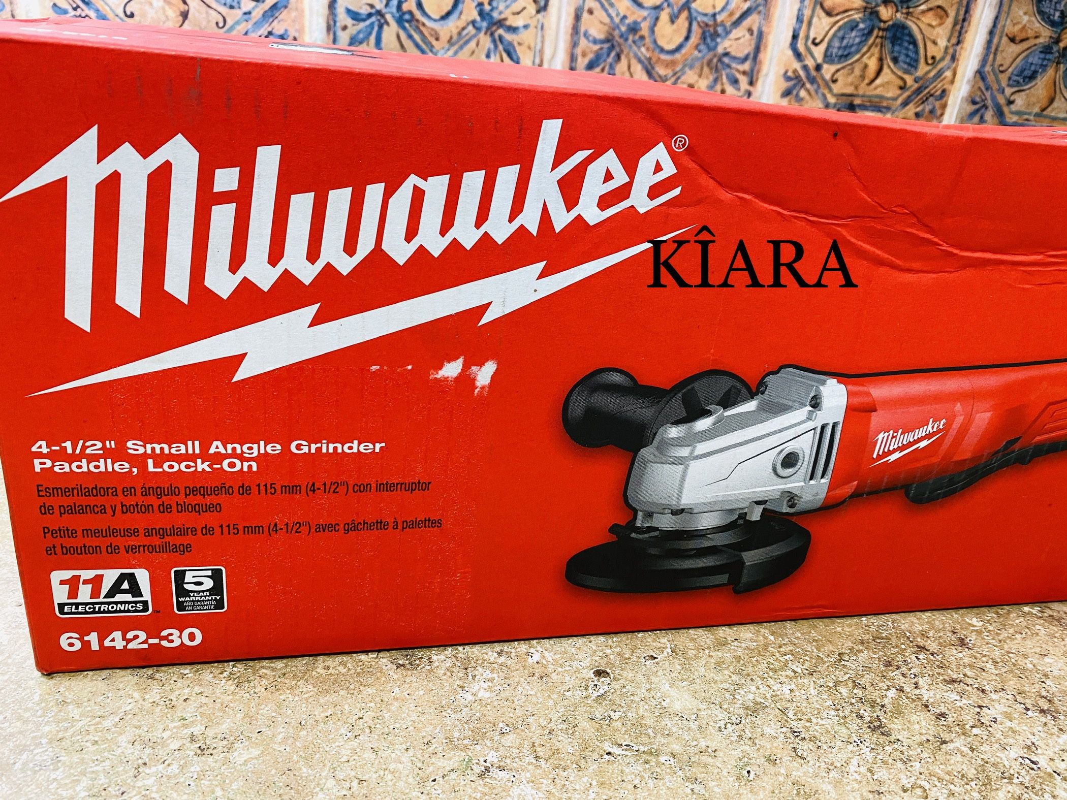 MILWAUKEE 11 Amps 4 1/2” Small Angle Grinder