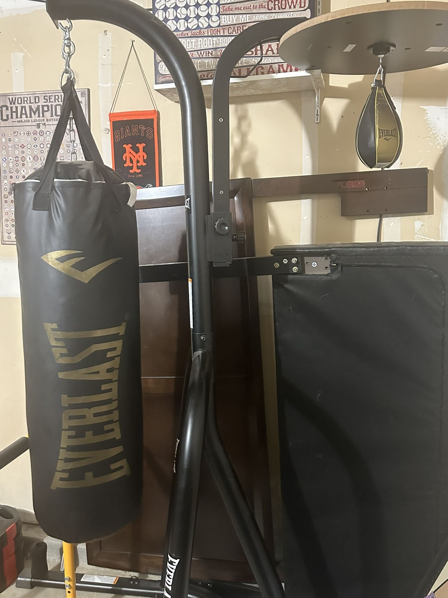 Ever Last Punching Bag With Speed Bag And Stand