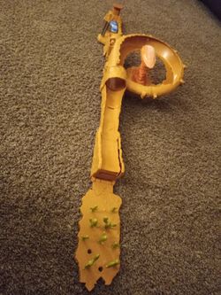 Disney Pixar Cars Lightning McQueen Willy's Butte Transforming Track Set 

