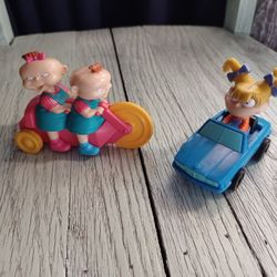 #Collectible Rugrats Movie Burger King Figures 