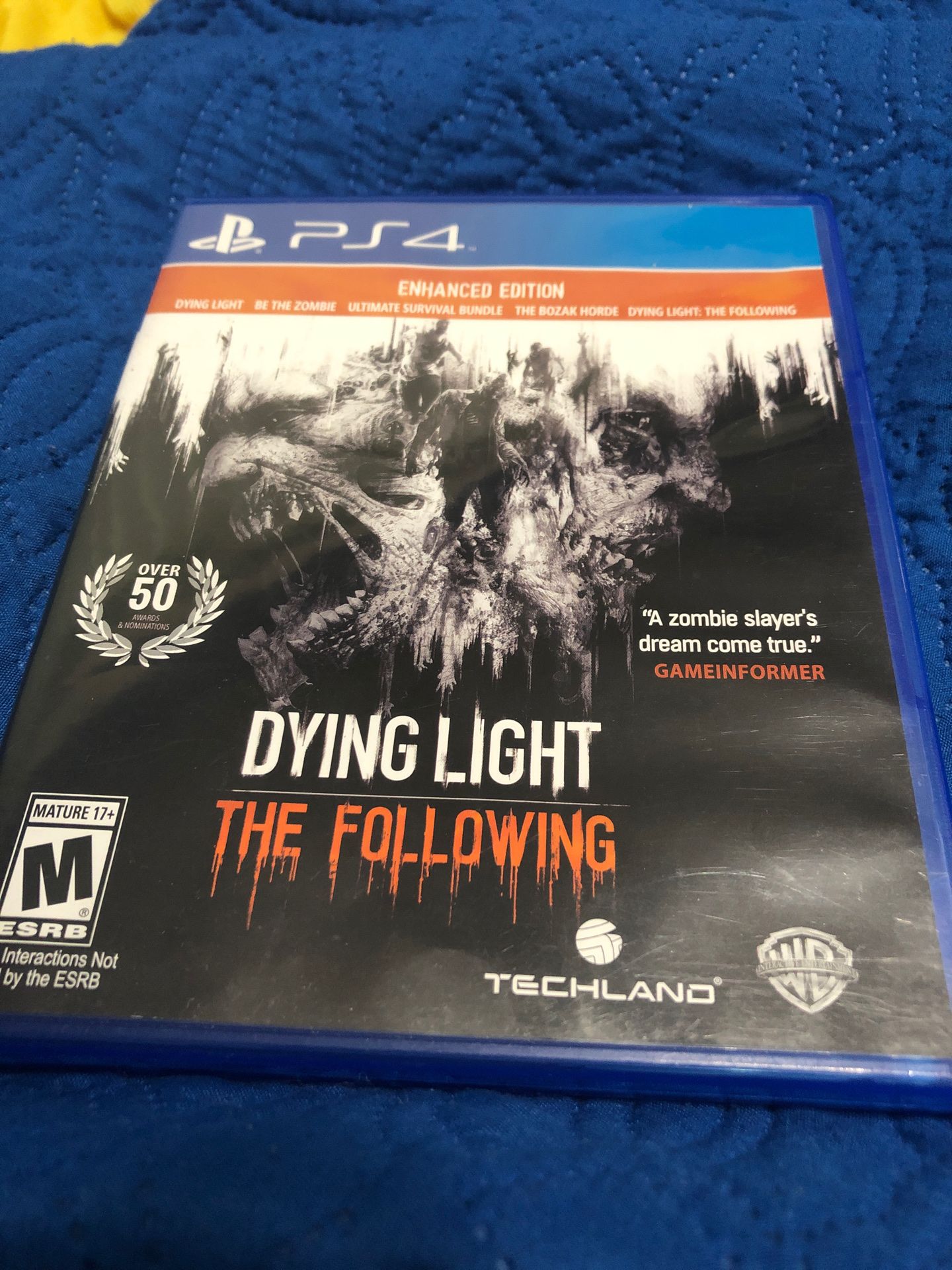 Dying light the following enchanted edition:ps4