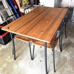 Dining Table Set with 4 chairs