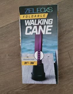 Brand New Zelecks Foldable Walking Cane