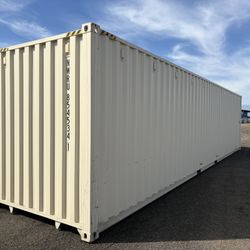 40 FOOT 1-TRIP/NEWER HC 9’6 TALL SHIPPING CONTAINER