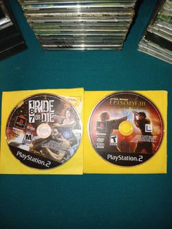 Playstation 2 Games "187 Ride Or Die""Star Wars Episode 3" ( Vintage 2005/05 )