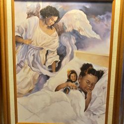 "Now I Lay Me Down To Sleep" Canvas Painting By G. Rose