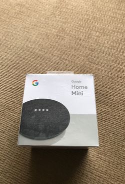 Google Home Mini (Charcoal) - NEW
