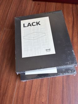 IKEA Floating Shelf Brown Black x2