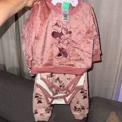 18 mo Clothes Set—Minnie Mouse Set Disney Baby