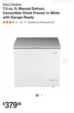 Frigidaire Freezer
