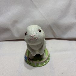 Midwest Of Cannon Falls Sugared Easter Bunny Rabbit Figurine