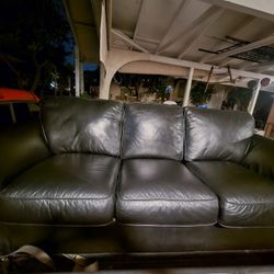 Couch LaZBoy Leather