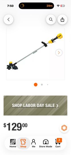 20V MAX 13 in. Cordless Battery Powered String Trimmer (Tool Only)