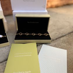 Van Cleef Bracelet Gold And Black