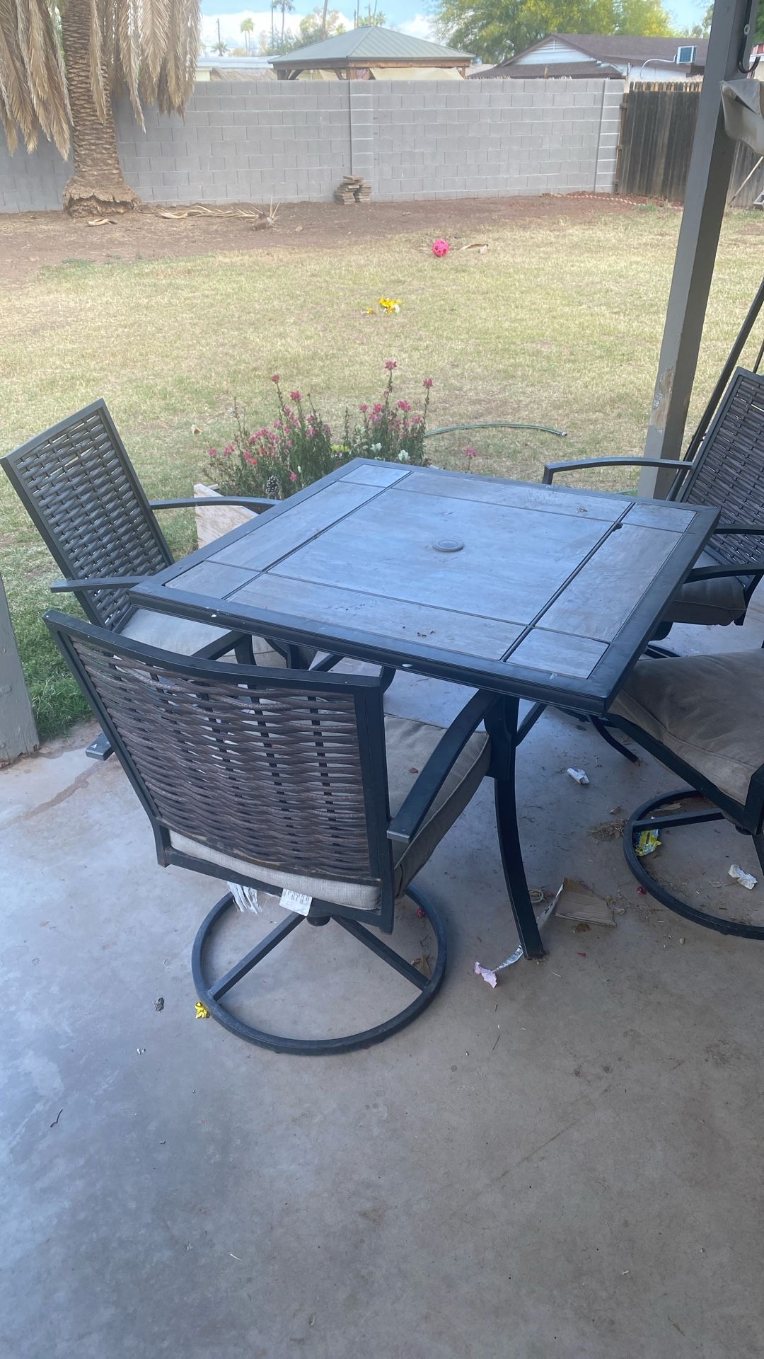 Patio Table And Chairs
