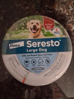 Seresto large dog flea and tick collar
