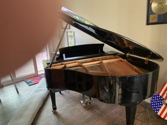 Baby grand piano