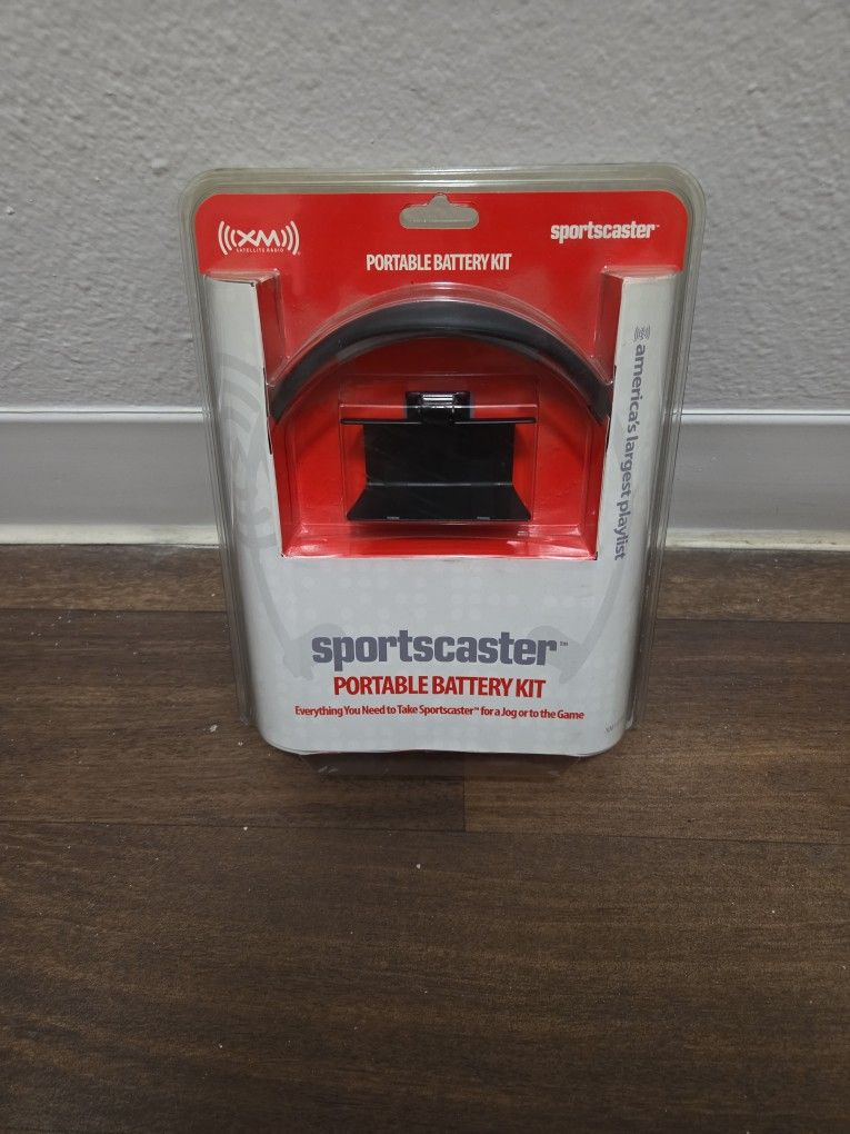 XM Sportscaster Portable Battery Kit