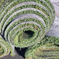 Commercial Grade Artificial Turf – Recycled Field Rolls