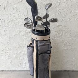Golf Club Set And Bag