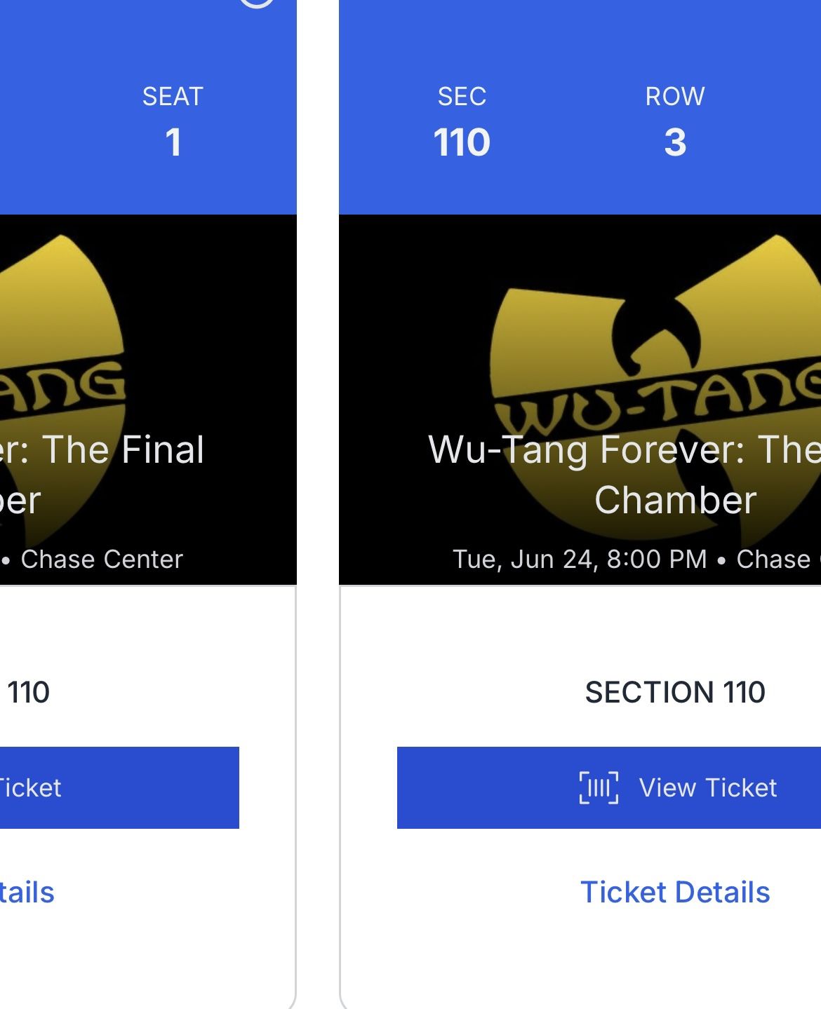 Wu-Tang Clan Tickets with Run The Jewels Tuesday June 24th