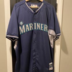 Authentic Seattle Mariners Game Jersey Size 48