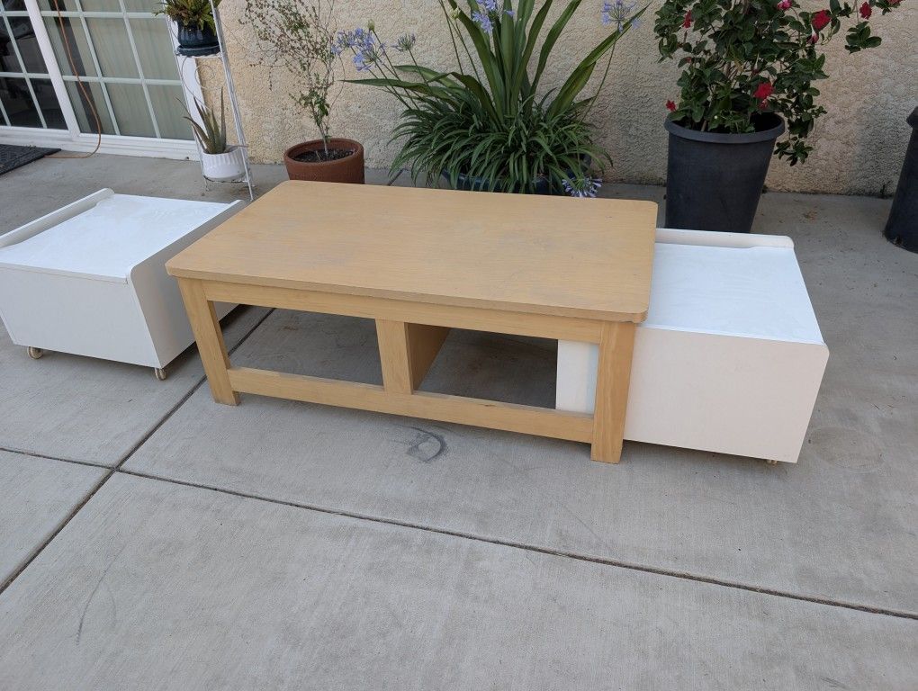 Coffee Table (Storage Box Set)