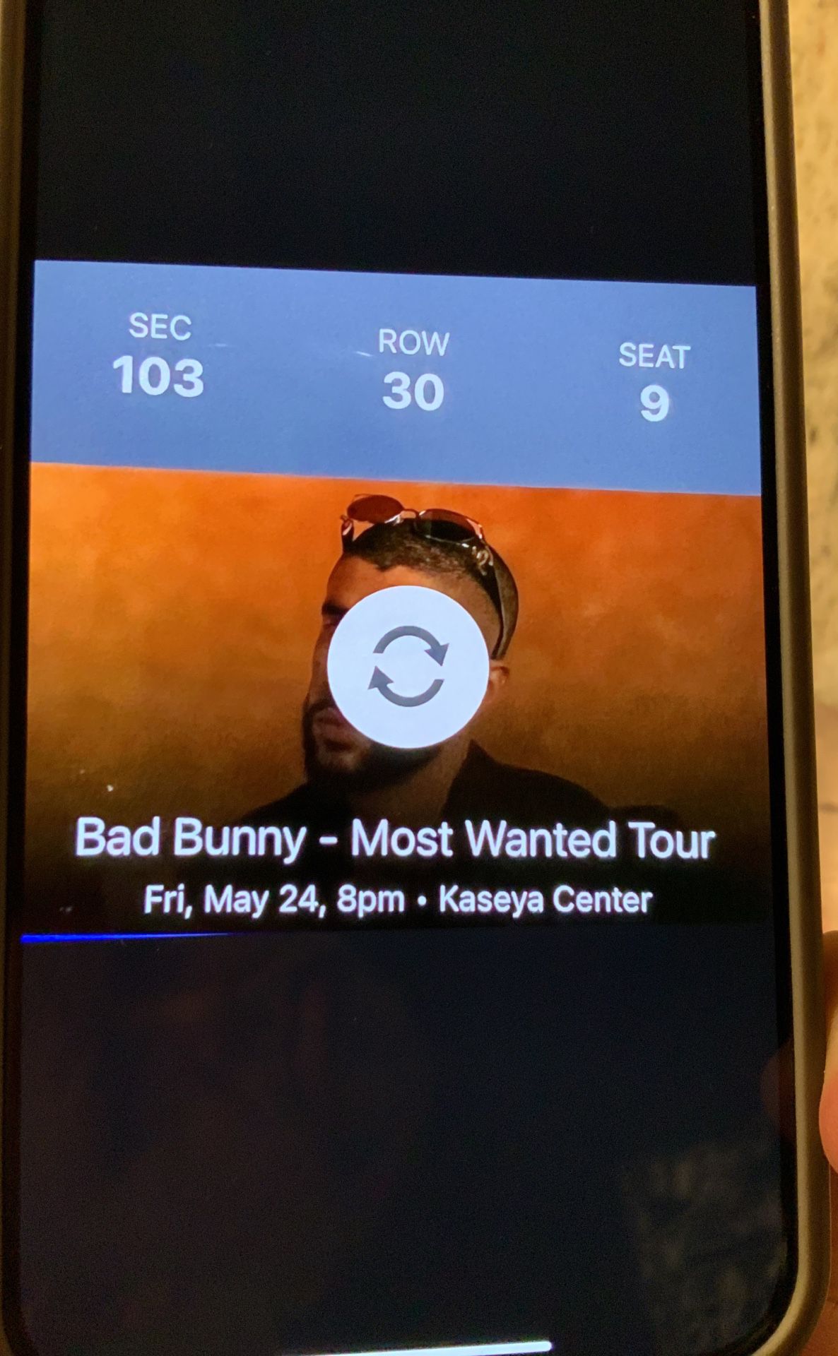 Bad Bunny Ticket