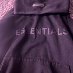 Black Hoodie 100% cotton.