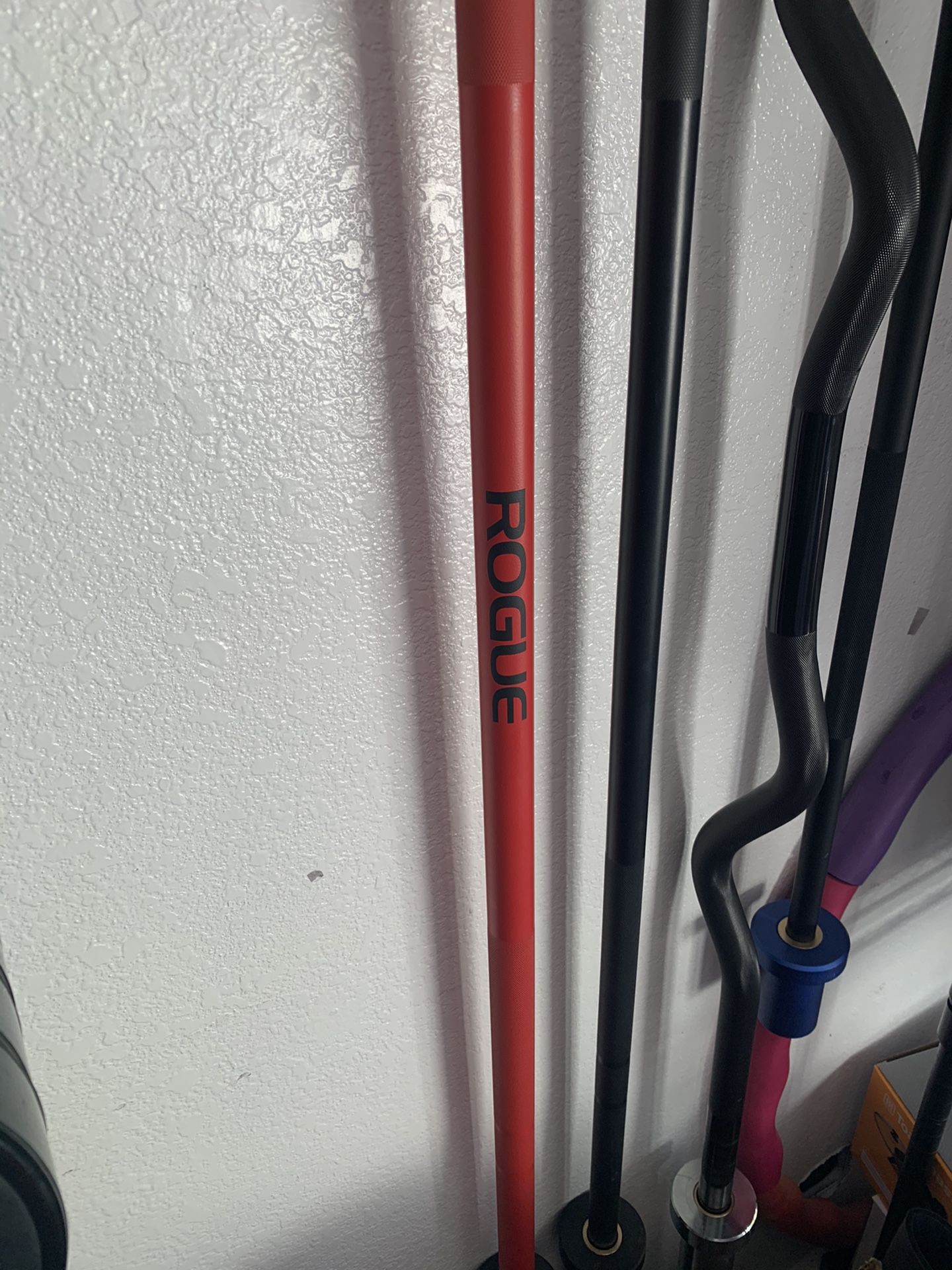 Rogue Ohio red barbell