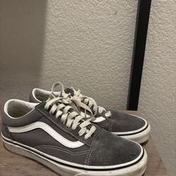 Grey old school vans - W 8.5