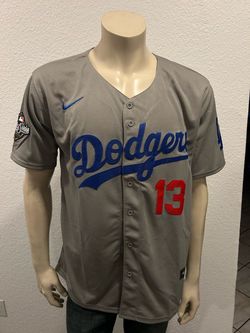 Max Muncy Grey Dodgers stitched Jersey