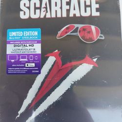 Scarface Steelbook Blu-ray Limited Edition Iconic Art Editions NEW
