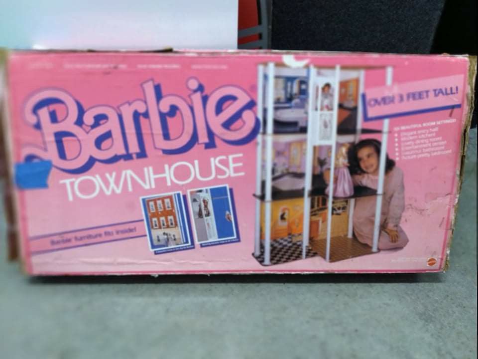 Barbie Townhouse 1987 In Box