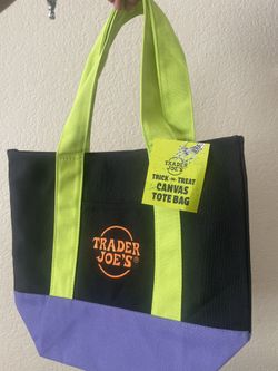 Trader Joes Halloween Mini Tote Bag