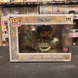 Luffy With Going Merry Funko Pop Ride One Piece
