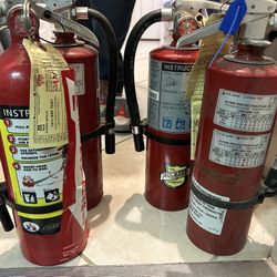 Fire Extinguisher  ( 5 X $20 Each ) 