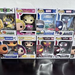 Funko Pops 