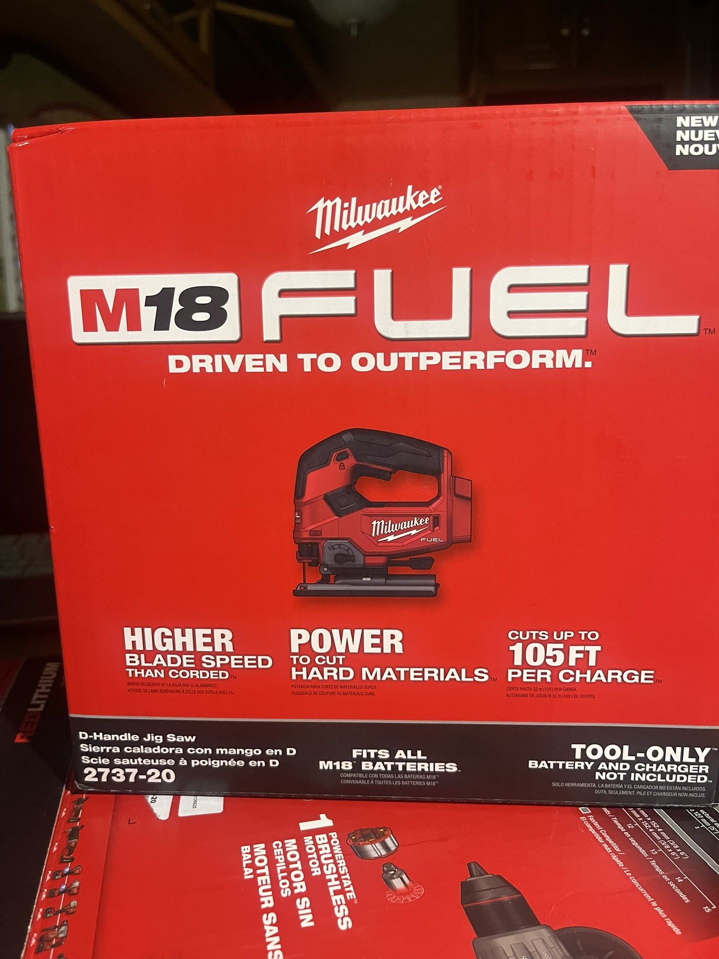 MILWAUKEE M18 FUEL JIG SAW #2737-20 (( Tool Only ))