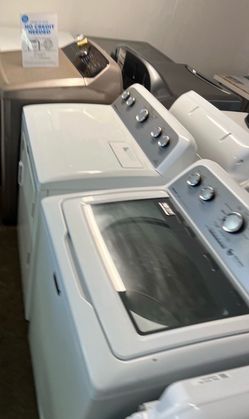 Extra large capacity washer and dryer