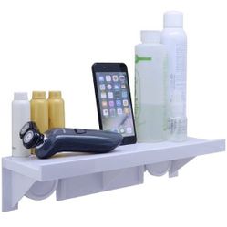 Brand new Suction Cup Wall Mounted Bathroom Shelf, Storage Rack